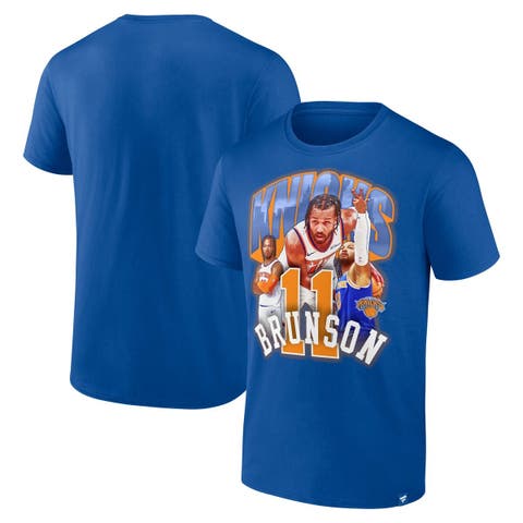 Men
s Fanatics Jalen Brunson Blue New York Knicks Notorious 4.0 T-Shirt