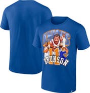 FANATICS Men's Fanatics Jalen Brunson Blue New York Knicks Notorious 4.0 T-Shirt