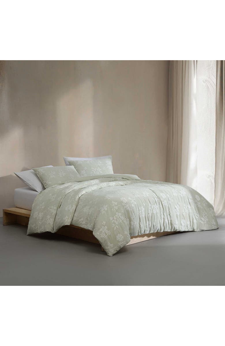 Calvin Klein Spring Branches Duvet Cover & Sham Set, Alternate, color, Pearl Grey