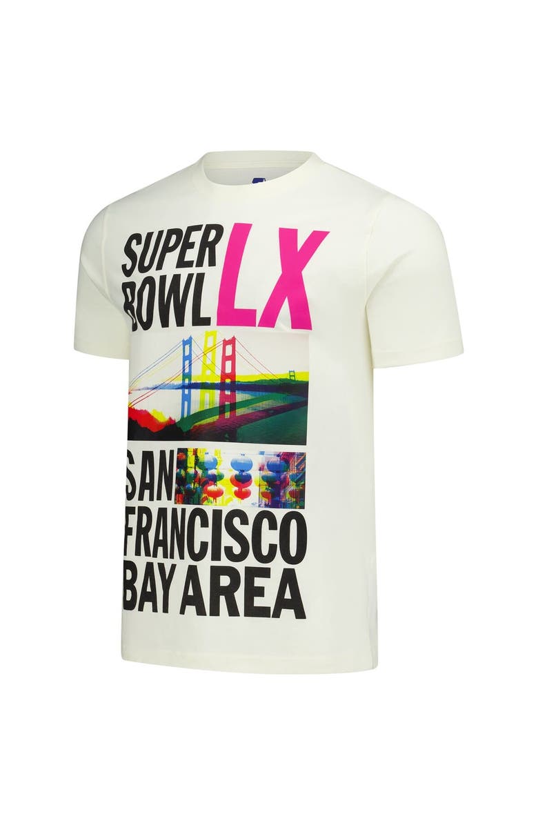 STARTER Men's Starter  Cream Super Bowl LX Rookie T-Shirt, Alternate, color, Cream