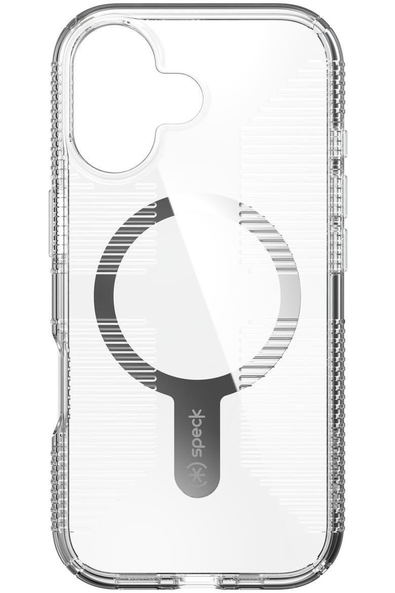 Gemshell Grip MagSafe Case for Apple iPhone 17, Main, color, CLEAR