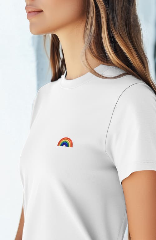 Dalix Womens Rainbow Jersey Relaxed Tee
