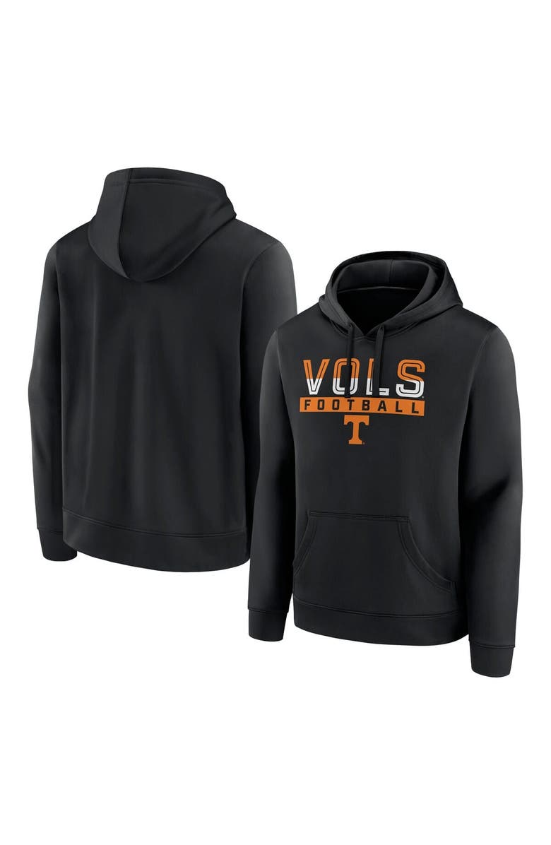 Fanatics MTO Label Men's Black Tennessee Volunteers  Pullover Hoodie, Main, color, Black
