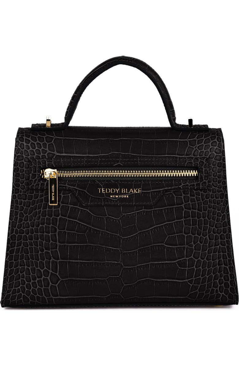 Teddy Blake Ava Croco 9", Alternate, color, Black