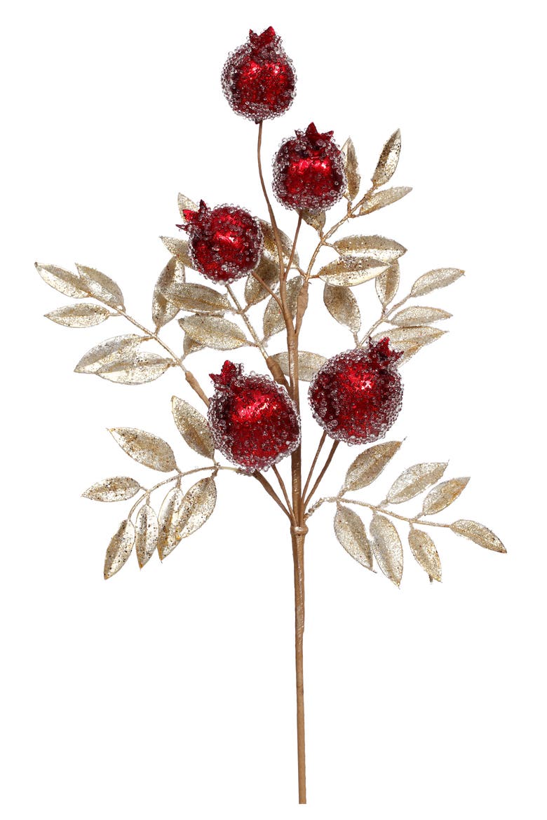 Iced Pomegranate Spray, Set of 6, Main, color, Red