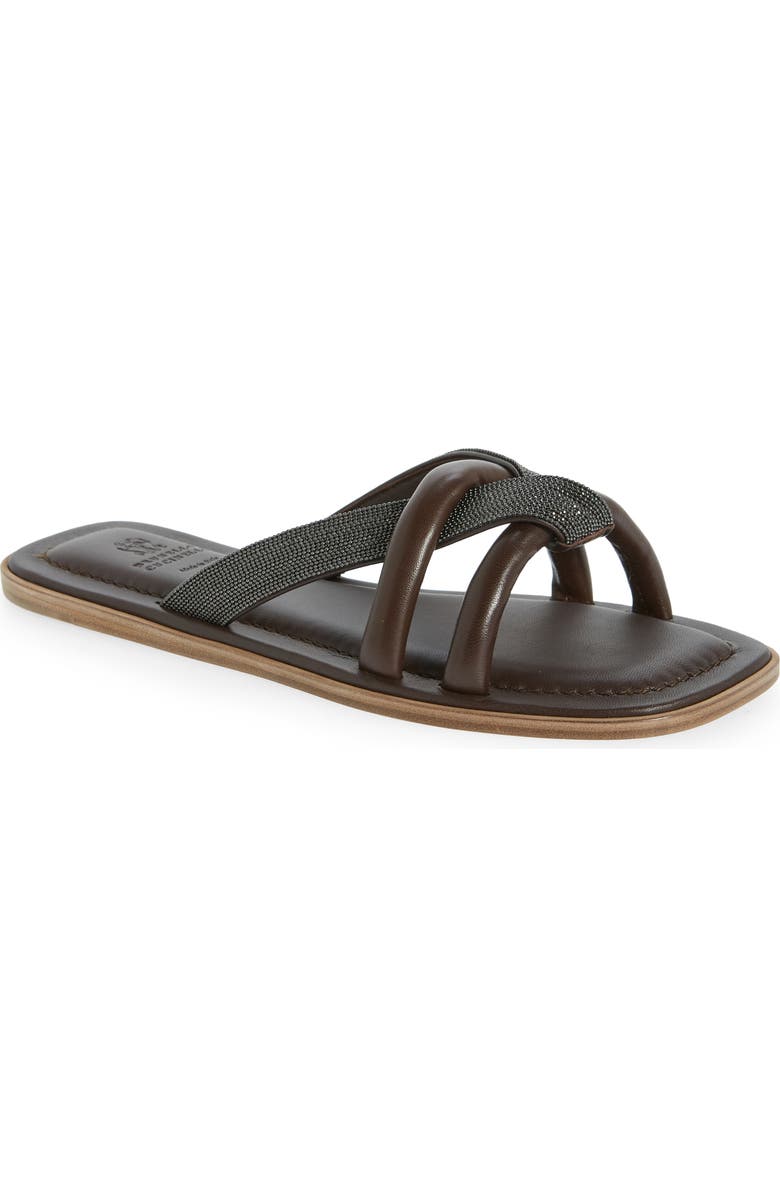 Brunello Cucinelli Slide Sandal, Main, color,