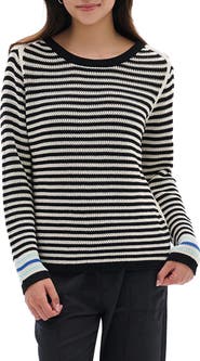 Hatley Pointelle Stripe Sweater
