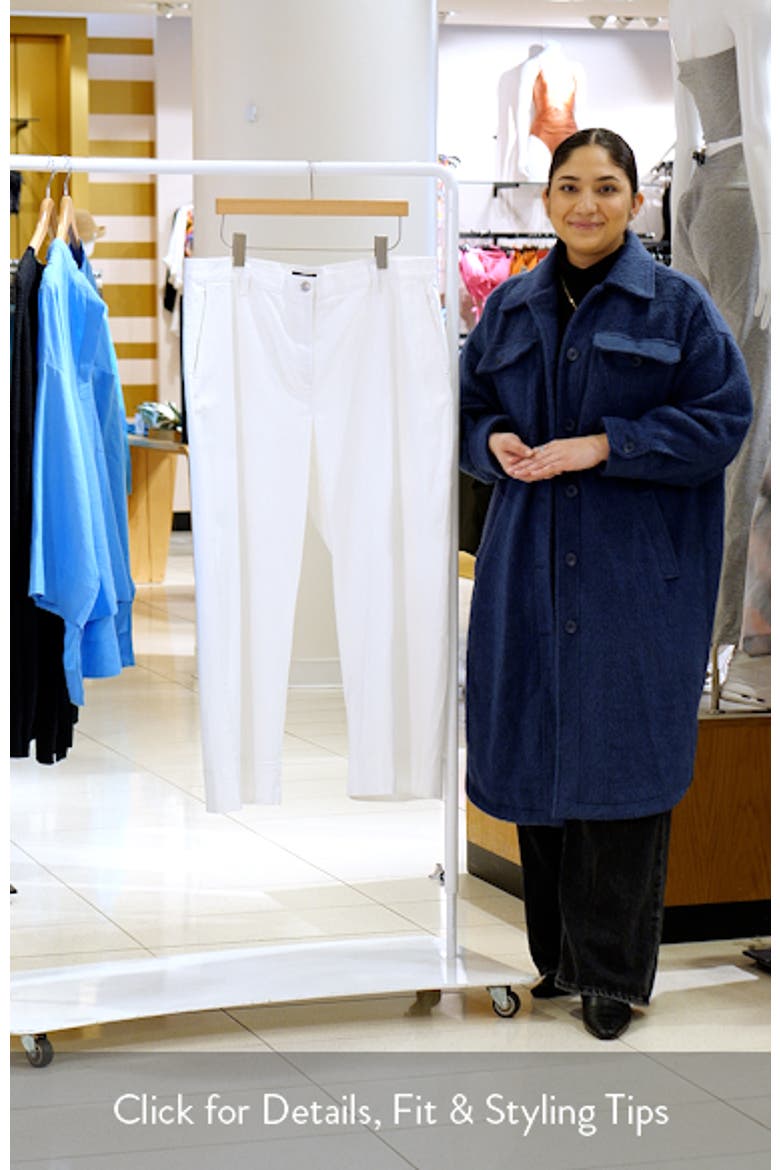 High Waist Wide Leg Ankle Jeans video