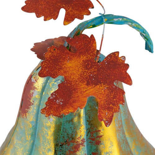 Northlight Fall Harvest Metal Gourd Tabletop Decoration In Multi
