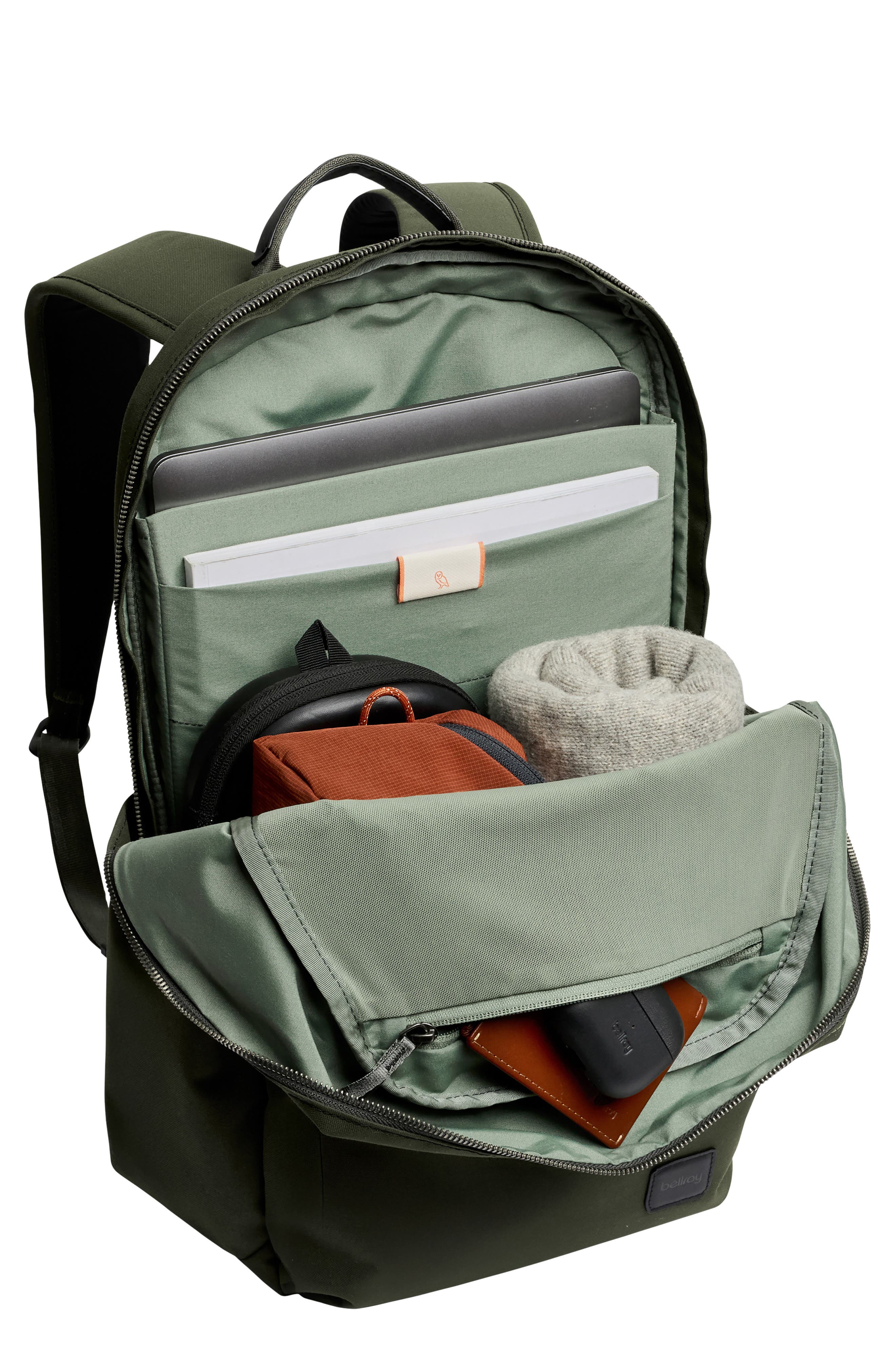 Bellroy Classic Water Resistant 20L Backpack, Alternate, color, Olive