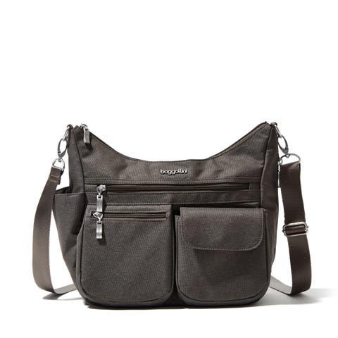 Modern Everywhere Hobo Crossbody Bag with Wristlet