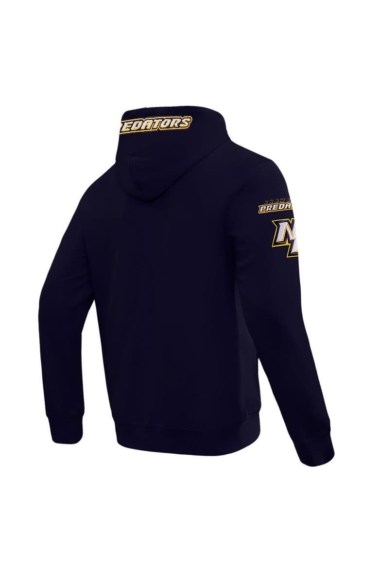 Men's Pro Standard Navy Nashville Predators Classic Pullover Hoodie, Alternate, color, Navy