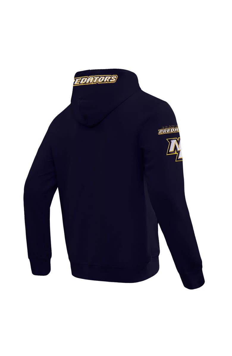 PRO STANDARD Men's Pro Standard Navy Nashville Predators Classic Pullover Hoodie, Alternate, color, 