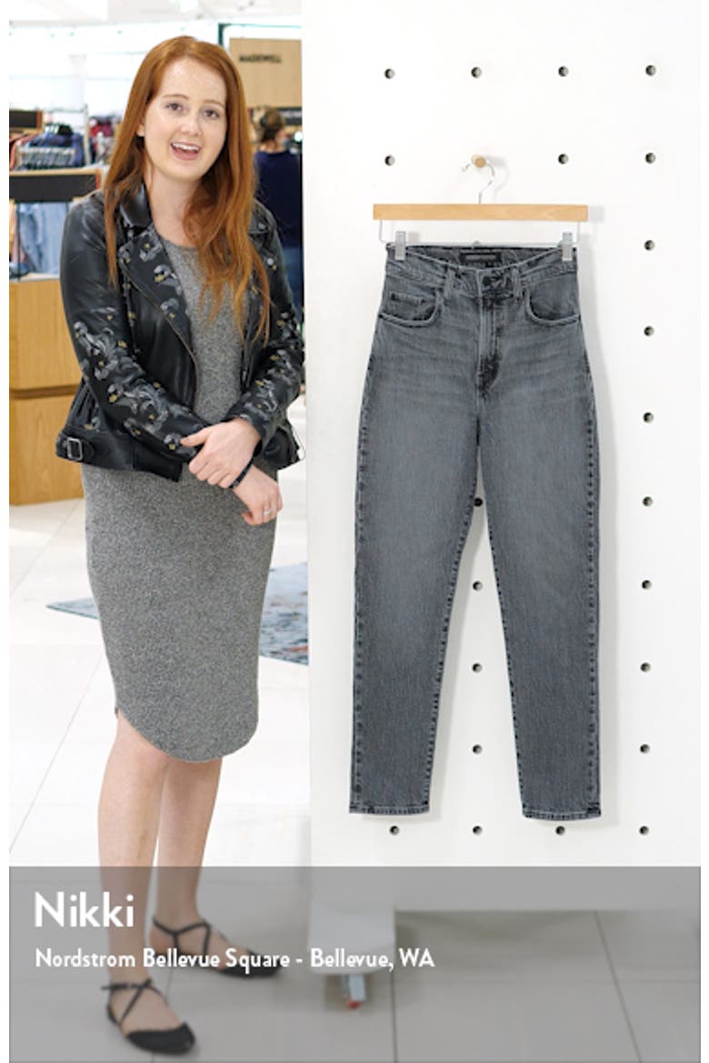 Frankie Comfort High Waist Slim Ankle Jeans video