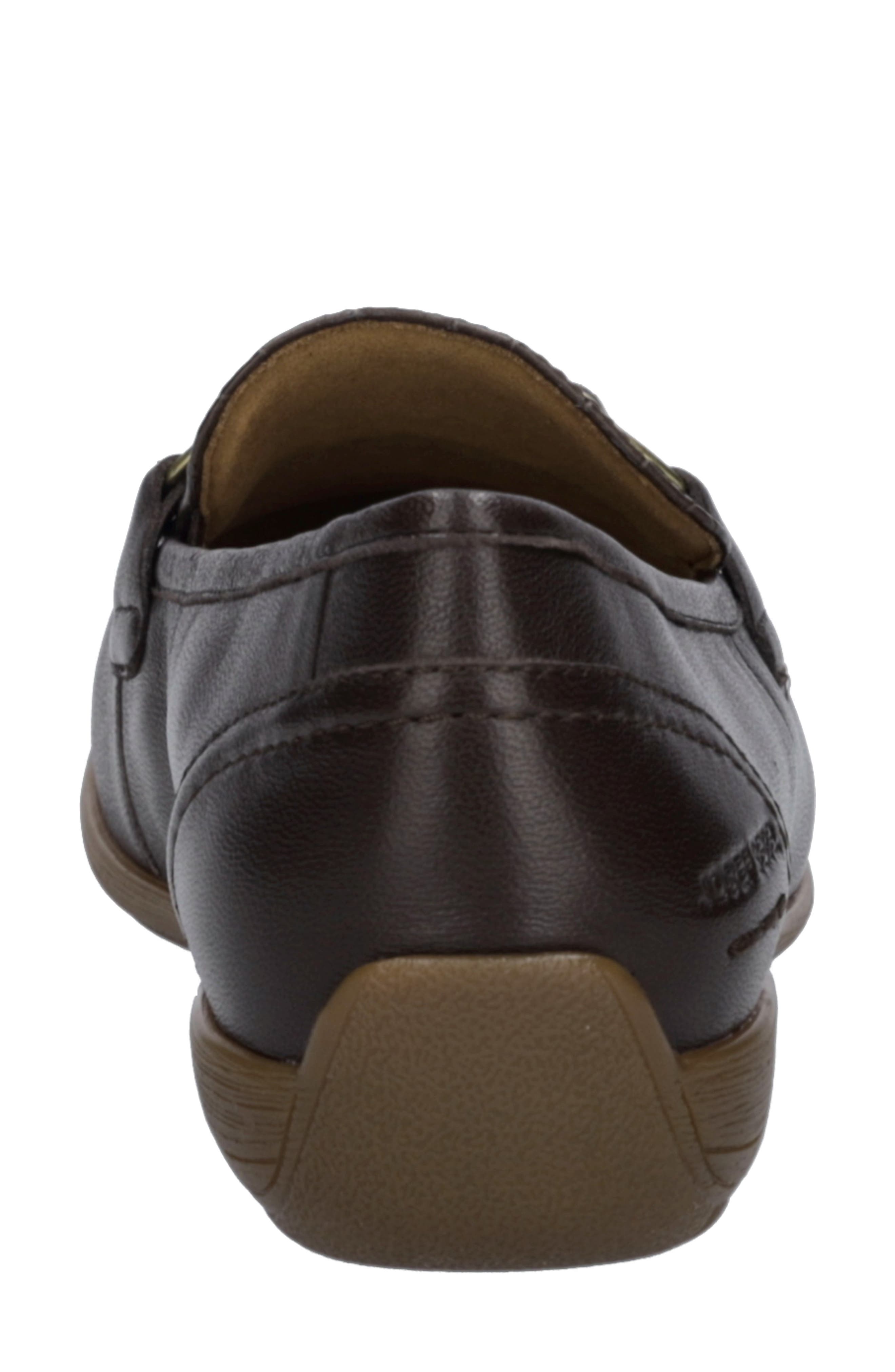 Fenja 40 Leather Loafer, Alternate, color, CHOCOLATE