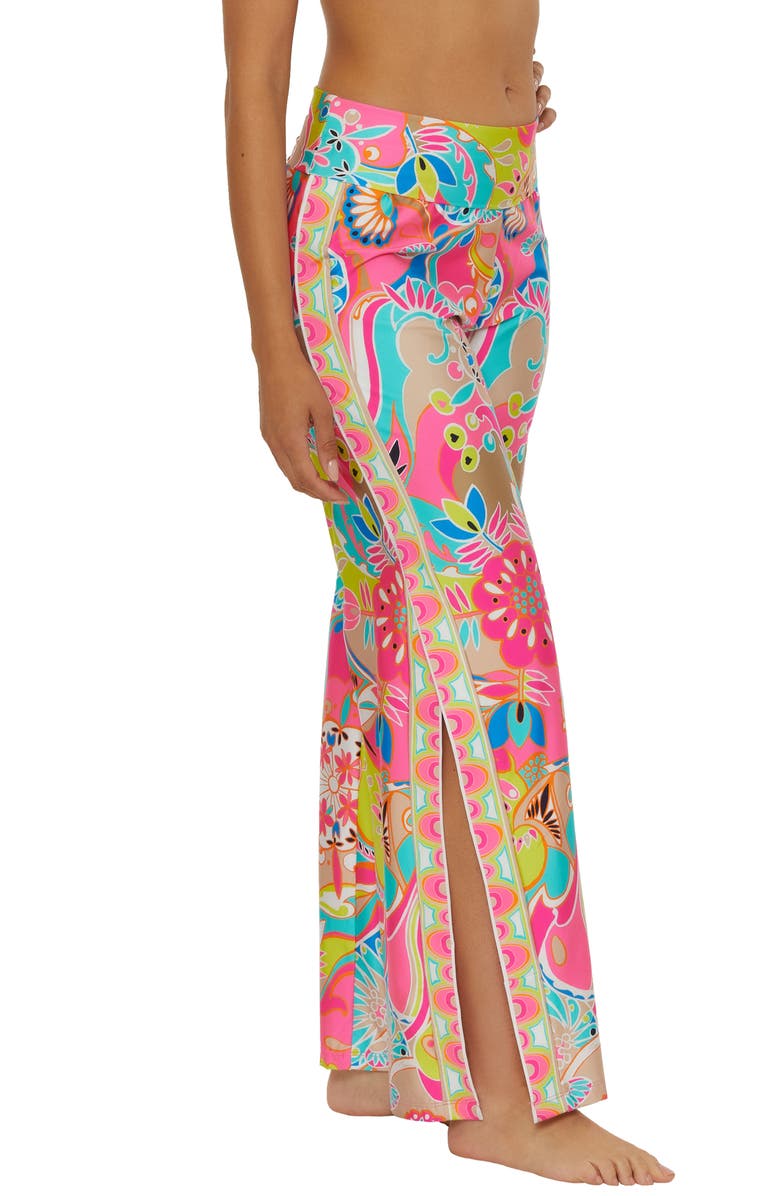 Trina Turk Cover-Up Pants, Alternate, color, Pink Multi