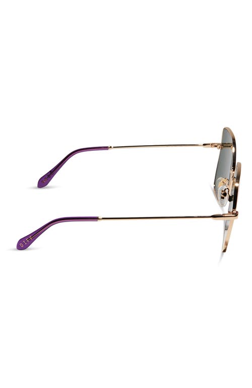 DIFF DIFF IRIS 59MM SQUARE SUNGLASSES
