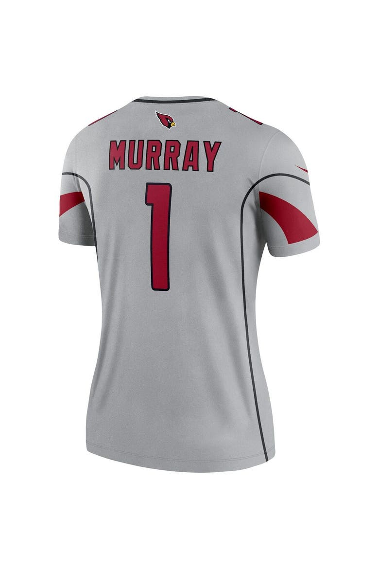 Women's Nike Kyler Murray Gray Arizona Cardinals Inverted Legend Jersey, Alternate, color, Gray