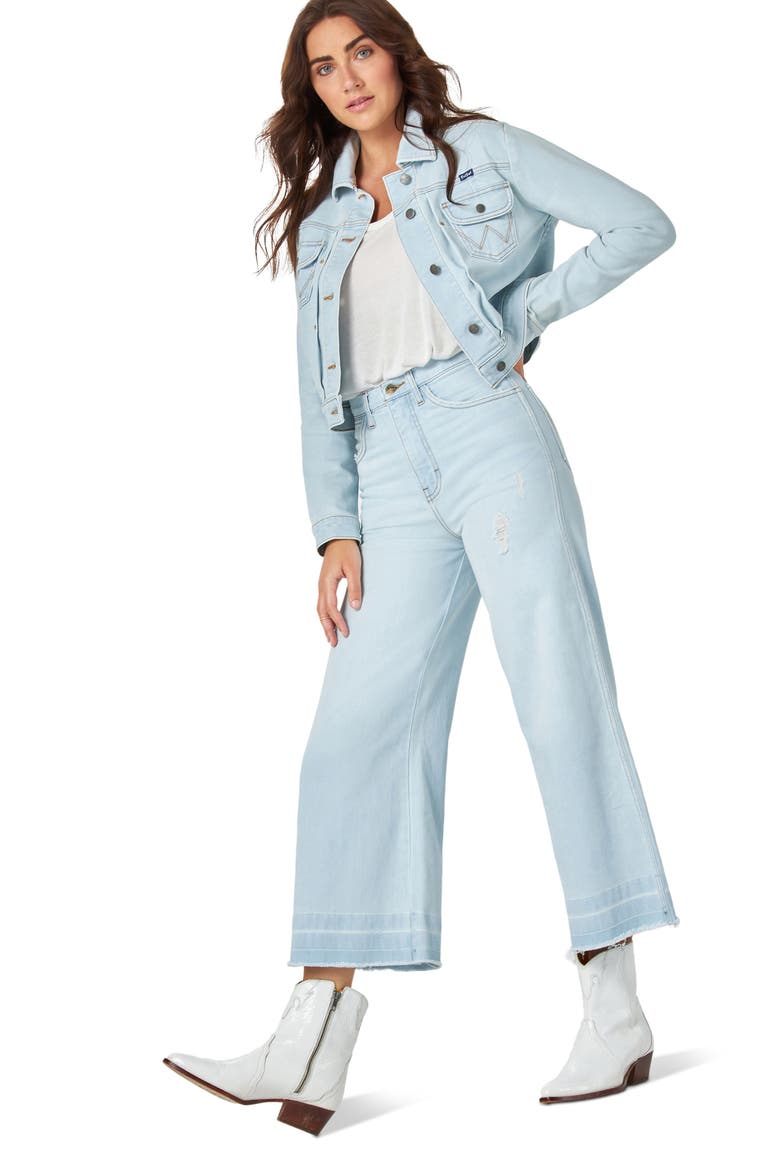 Wide Leg Crop Jeans, Alternate, color, COWBOY COOL