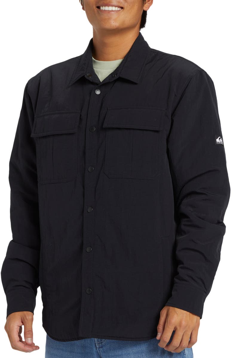 Quiksilver Cold Snap Water Repellent Shacket, Alternate, color,