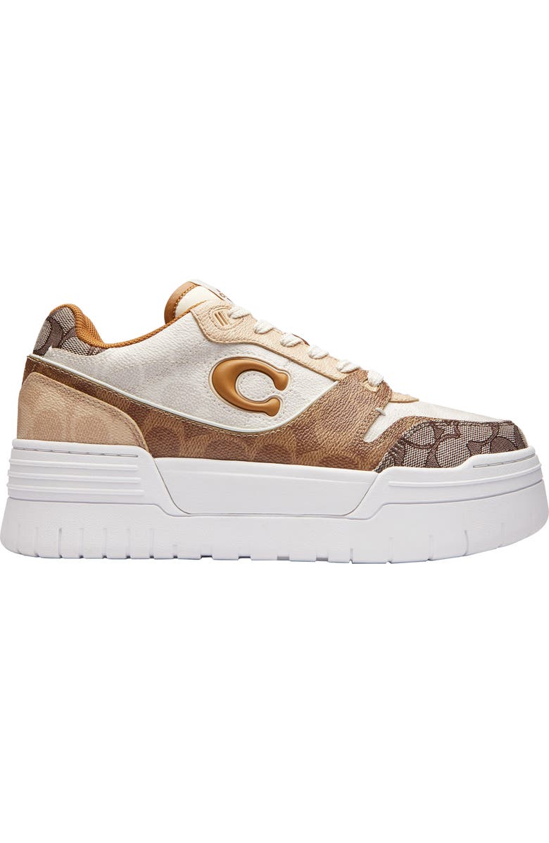 COACH Soho Platform Sneaker, Alternate, color, Brown Multi