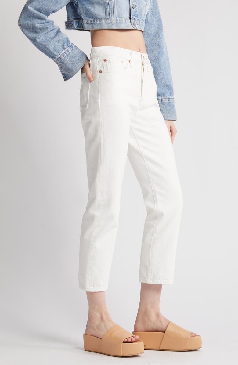 Levi's Wedgie High Waist Straight Jeans, Alternate, color,