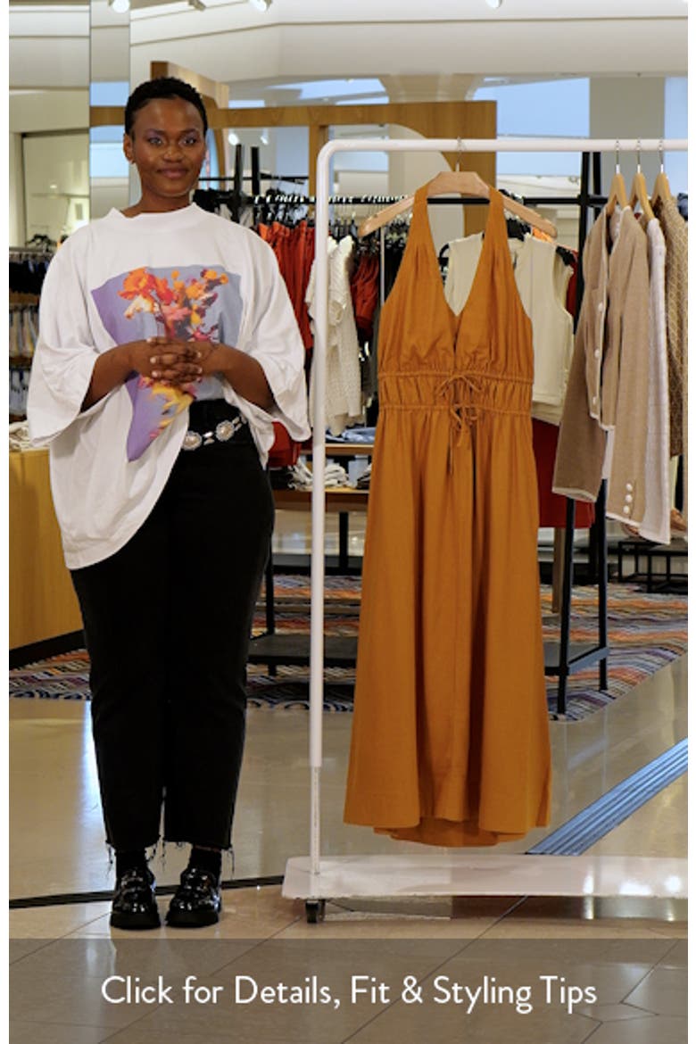 Alysha Halter Midi Dress video