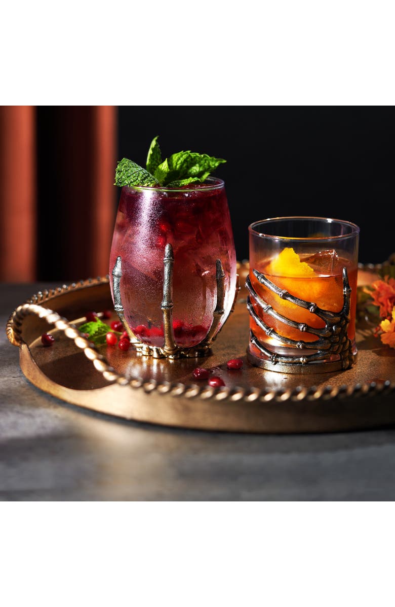 TWINE Skeleton Wine Glass, Alternate, color, Clear