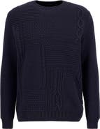 Barbour Casey Textured Wool & Cotton Crewneck Sweater