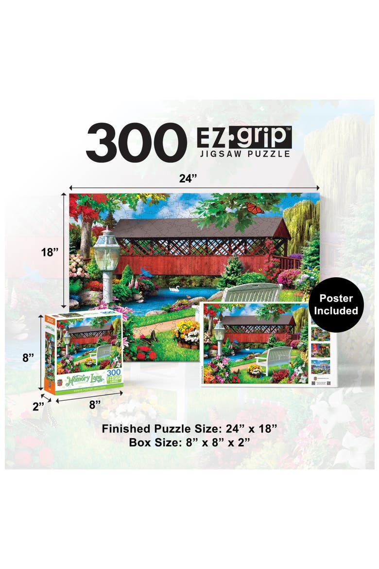 Countryside Park 300 Piece Jigsaw Puzzle, Alternate, color, Multicolor