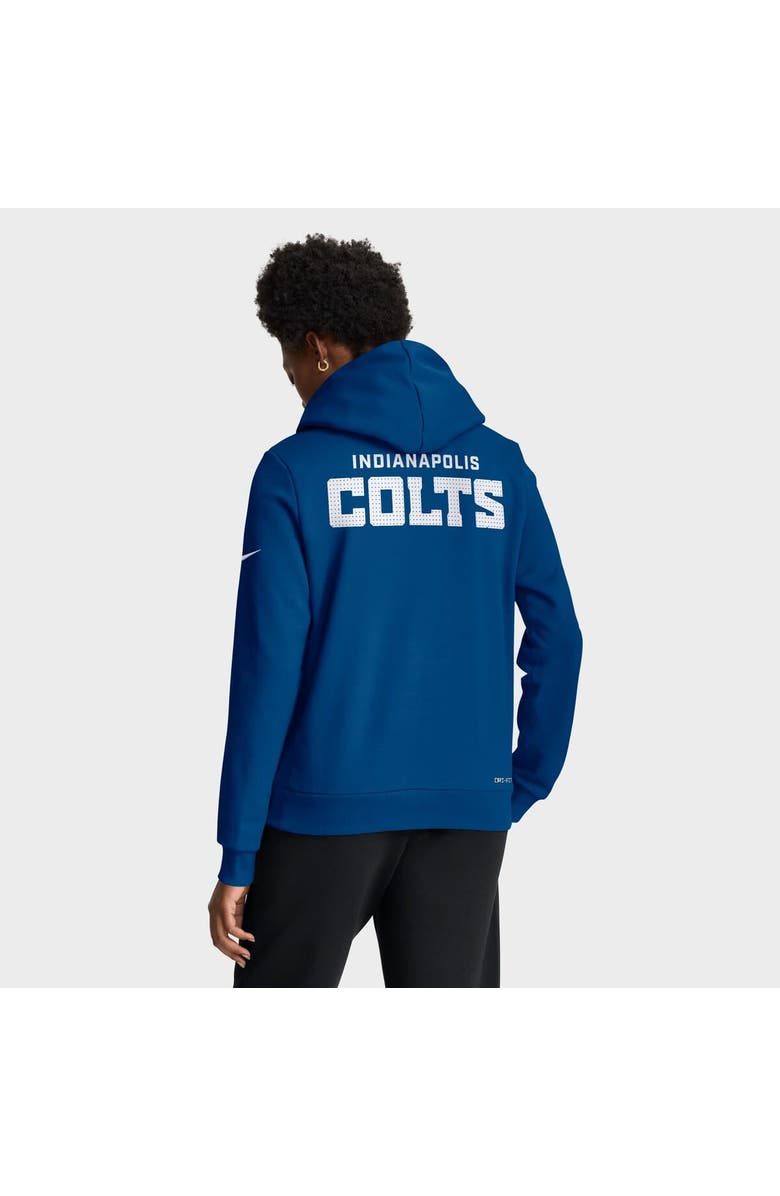 Nike Women's Nike Royal Indianapolis Colts Sideline Standard Issue Initial Home Dri-FIT Hoodie, Alternate, color, Royal