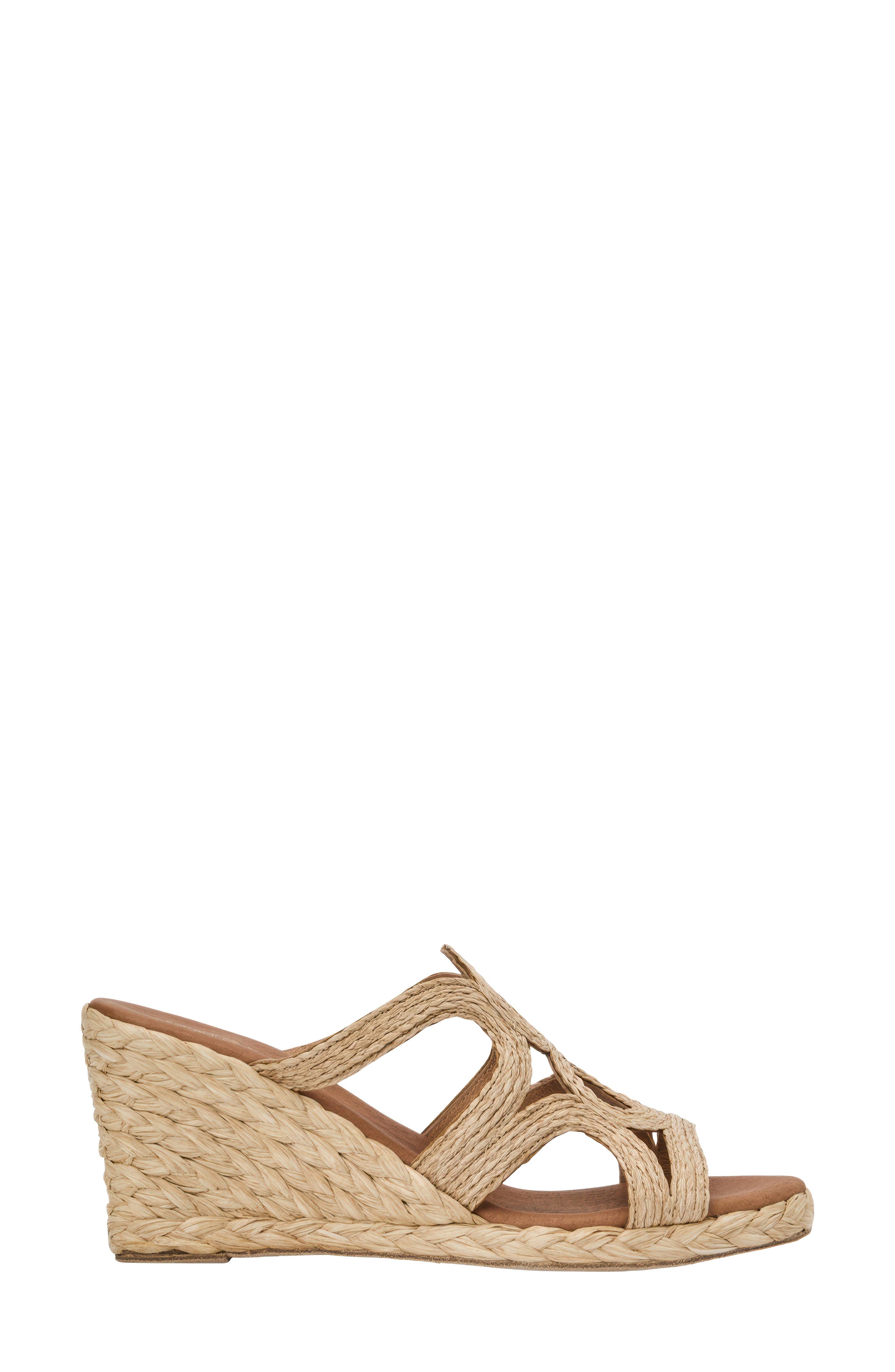 André Assous Neena Espadrille Wedge Sandal, Alternate, color, 