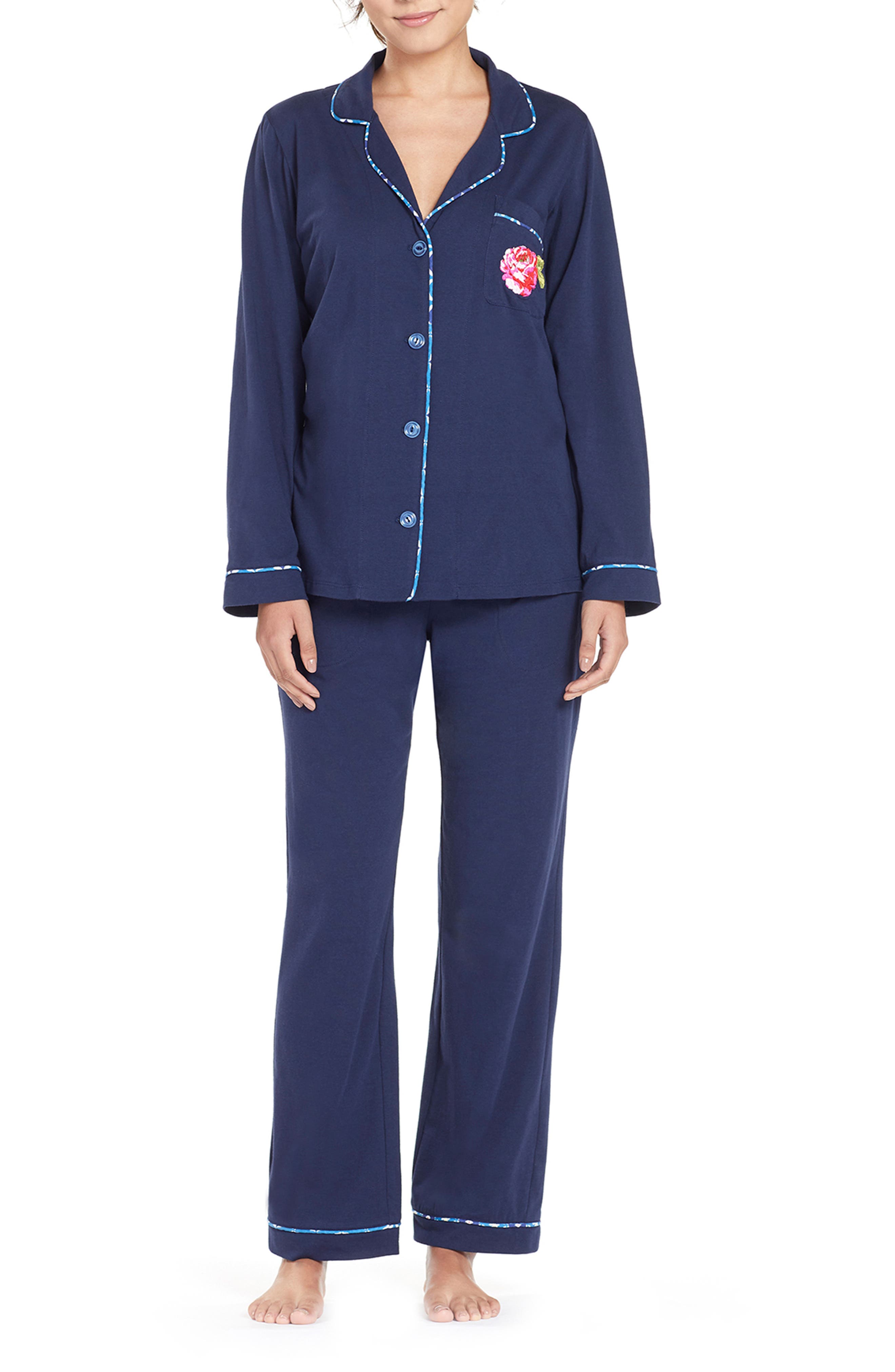 BedHead Pajamas BedHead Embroidered Pocket Pajamas | Nordstrom