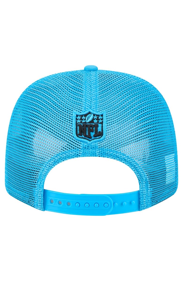 New Era Men's New Era  Blue Carolina Panthers Team Collection 9SEVENTY Stretch-Snap Adjustable Hat, Alternate, color, 