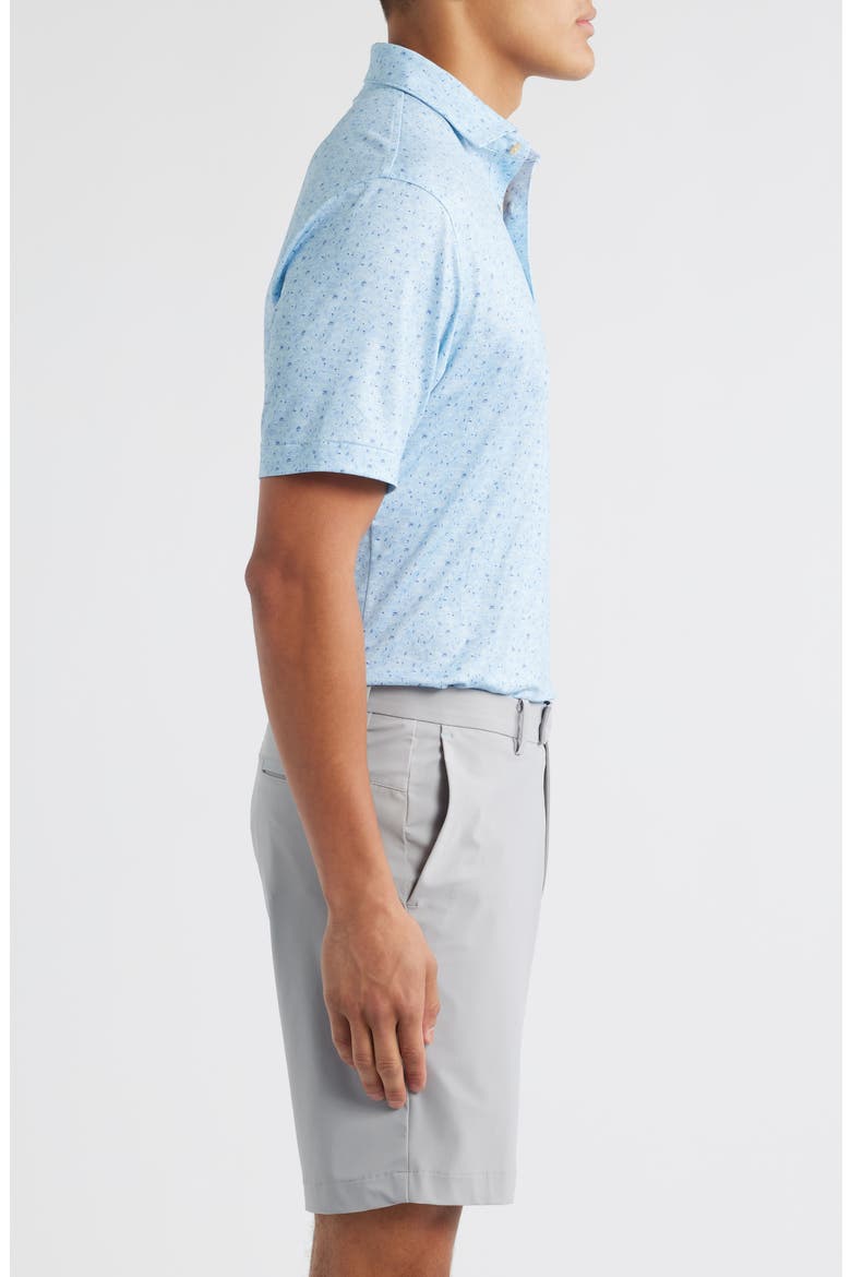 Melody Performance Jersey Polo, Alternate, color, SKY