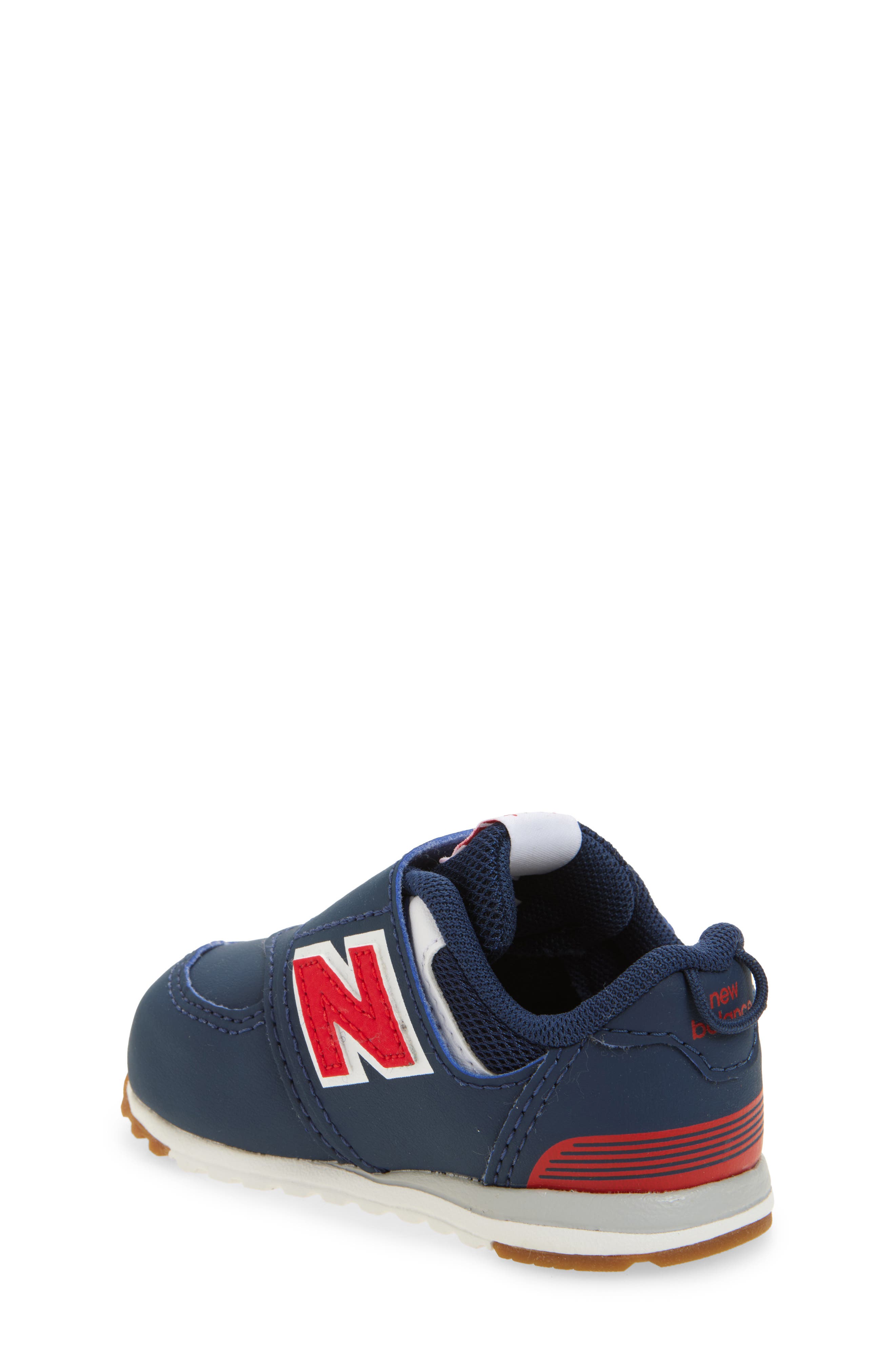New Balance Kids' 574 Sneaker, Alternate, color, Nb Navy/ Team Red