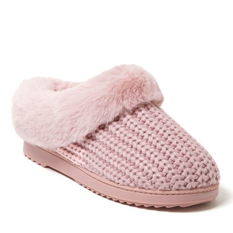 Hannah Festive Knit Clog Slipper (Women)