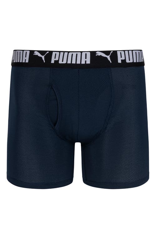 Puma 3-pack Mesh Boxer Briefs In Multi