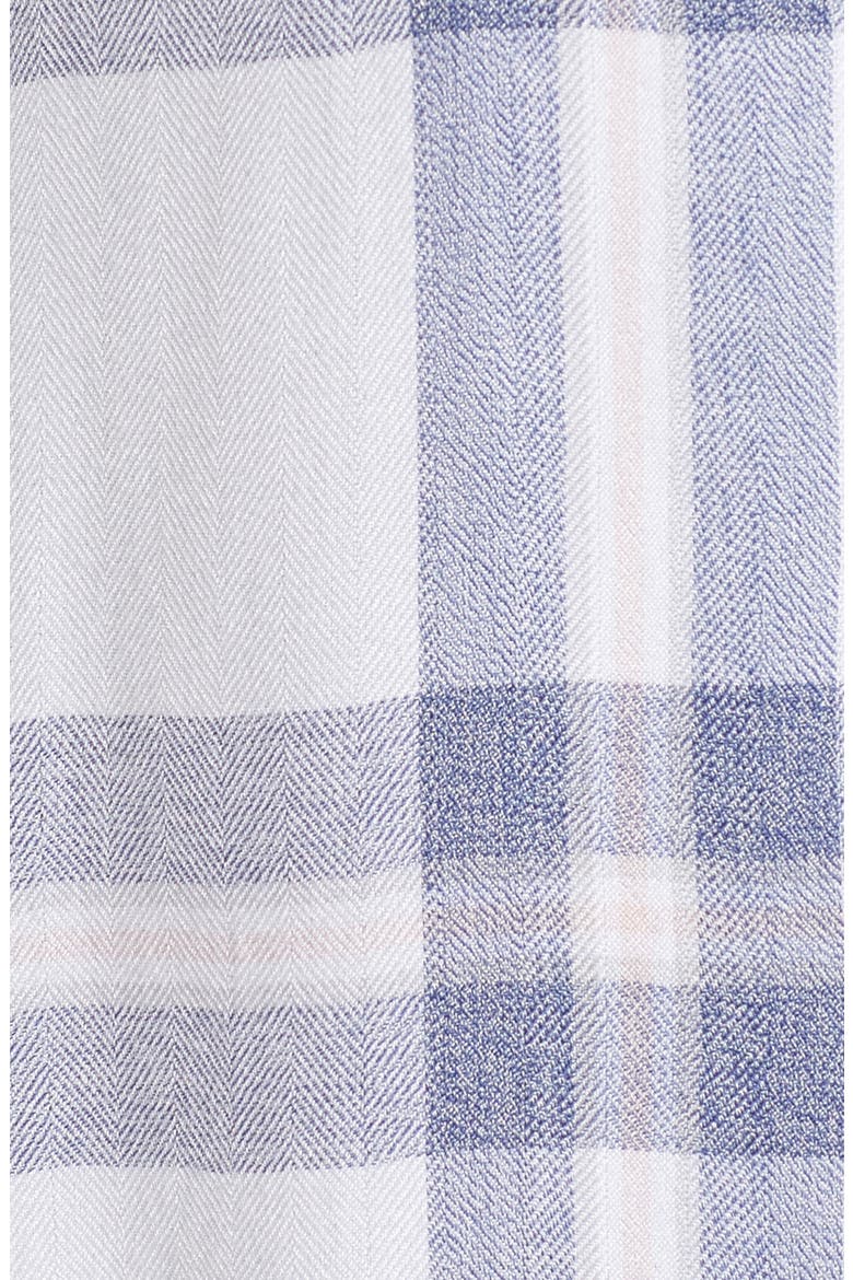 Plaid Pajamas, Alternate, color, WHITE/ CHAMBRAY/ PETAL