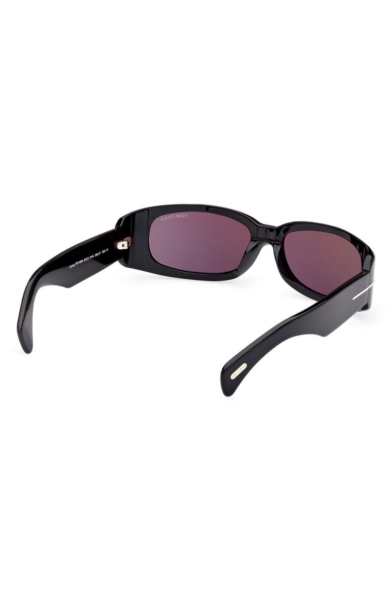 TOM FORD Corey 59mm Square Sunglasses, Alternate, color,