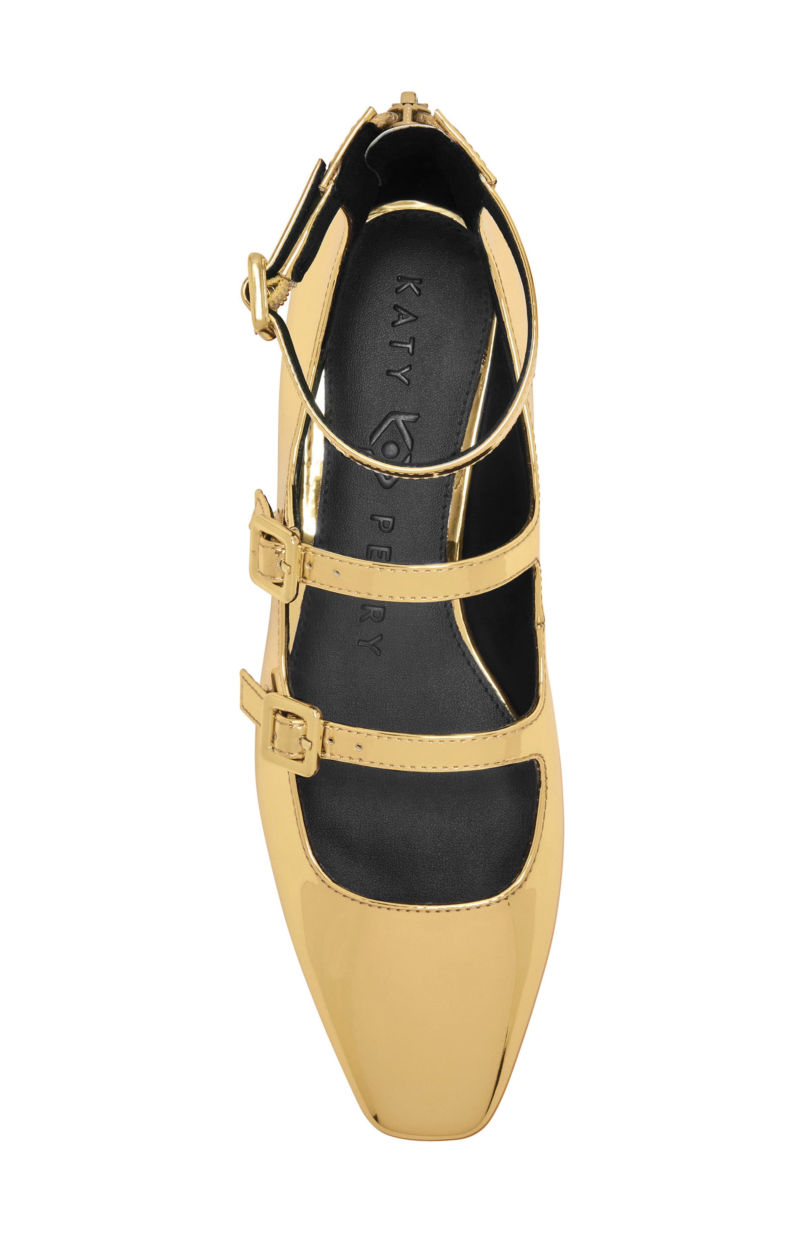 Katy Perry Confidant Mary Jane Flat, Alternate, color, Gold