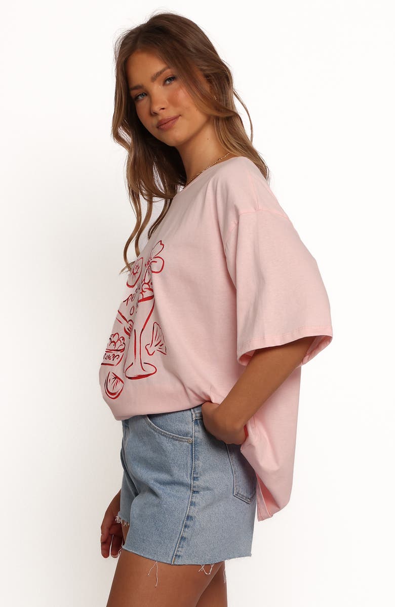 Petal & Pup Loa Graphic T-Shirt, Alternate, color, Pink/ Red