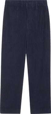 Homme Plissé Issey Miyake Basics Pleated Straight Leg Pants