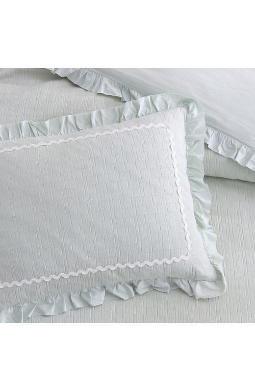 Peri Home Rene Ruffle Comforter & Shams Set In Green