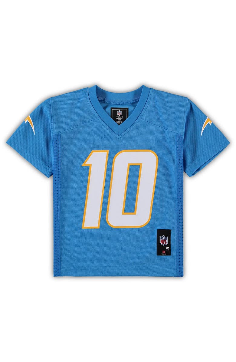 Outerstuff Preschool Justin Herbert Powder Blue Los Angeles Chargers Replica Player Jersey, Alternate, color, Powder Blue