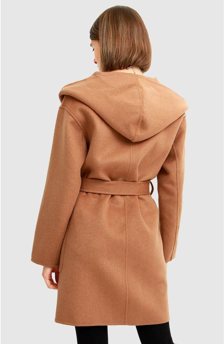 Belle & Bloom Sweet Escape Robe Coat, Alternate, color, Camel
