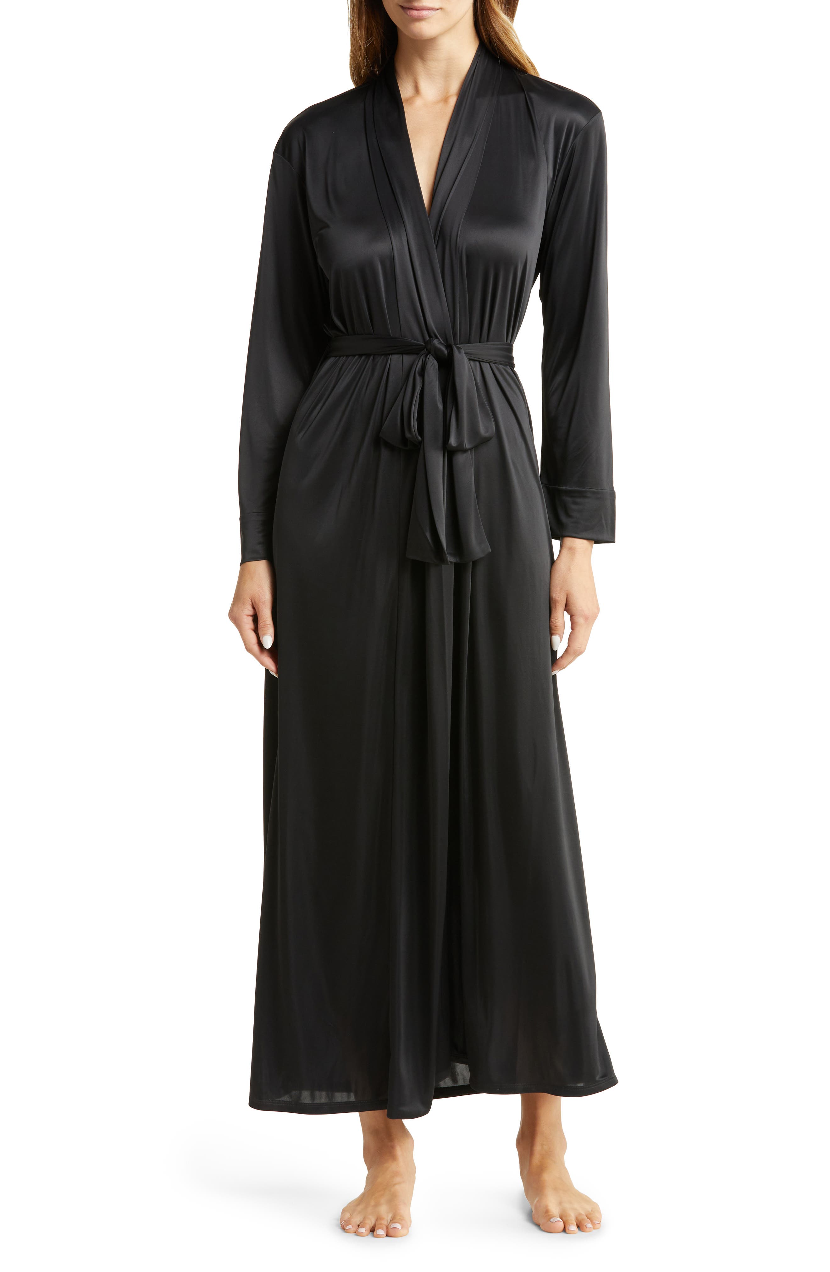 Natori Aphrodite Satin Long Robe