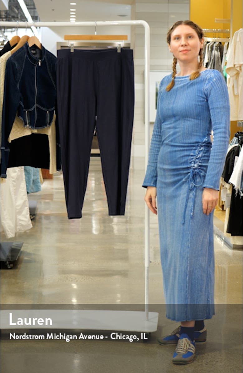 High Waist Slim Crop Pants, sales video thumbnail