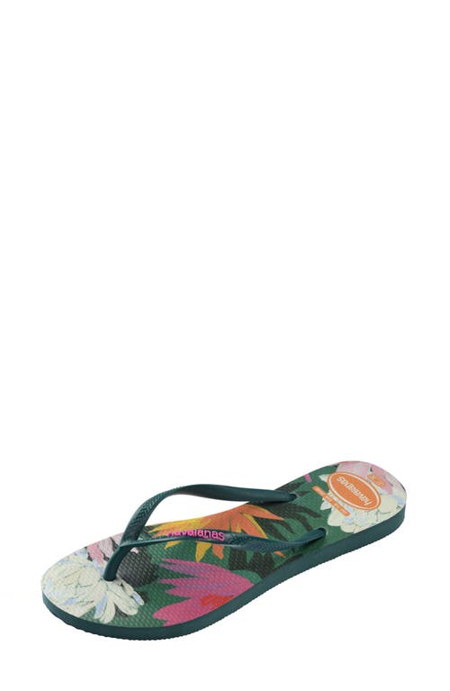 HAVAIANAS HAVAIANAS SLIM SUMMER BLISS FLIP FLOP