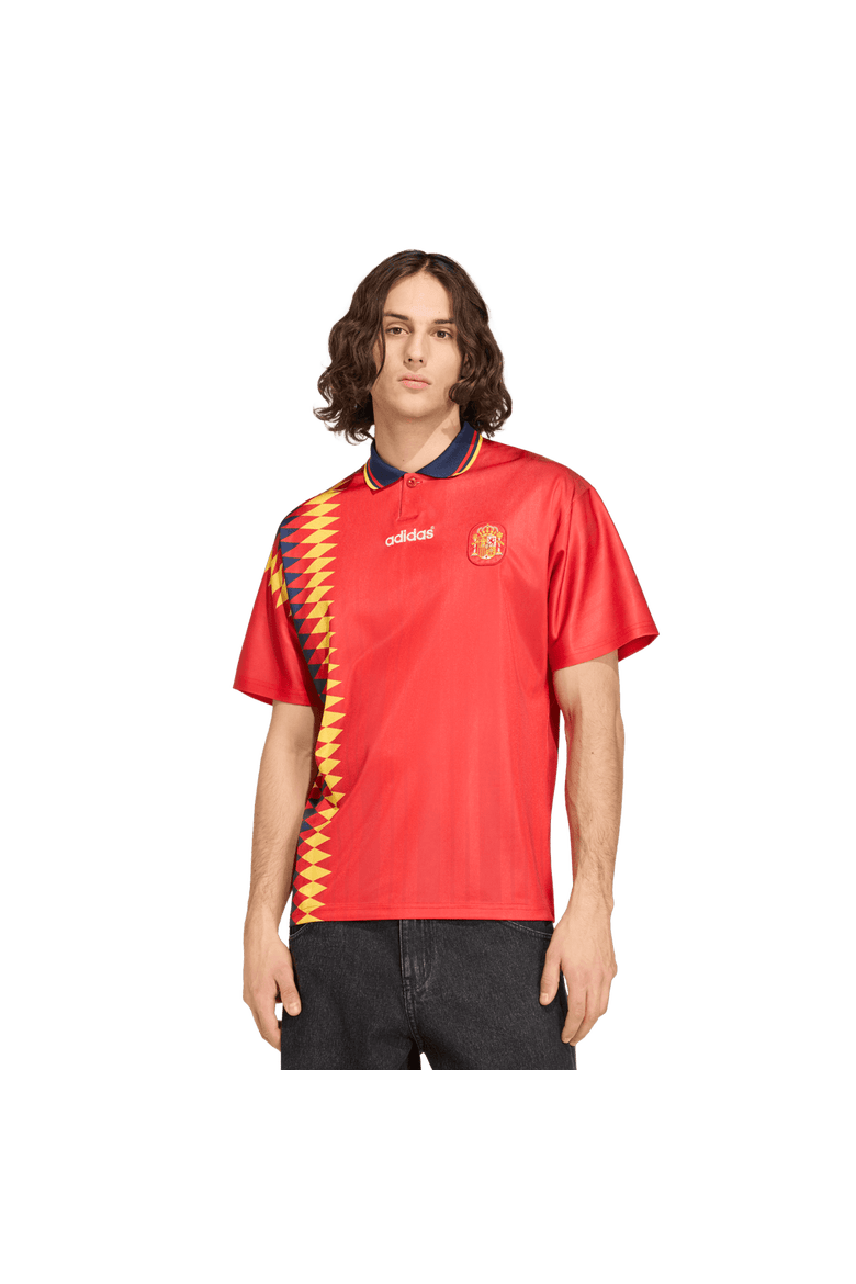 Men's adidas  Red Spain National Team 1994 Bringback Jersey, Main, color, Red